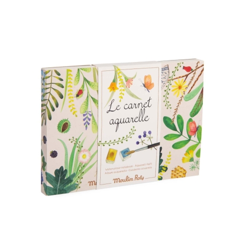 Notatnik z papierem akwarelowym LE JARDIN Moulin Roty 