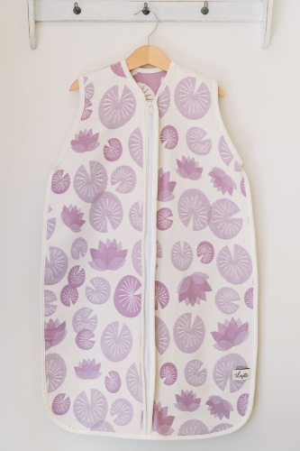 Śpiworek żakardowy w lilie LILIES